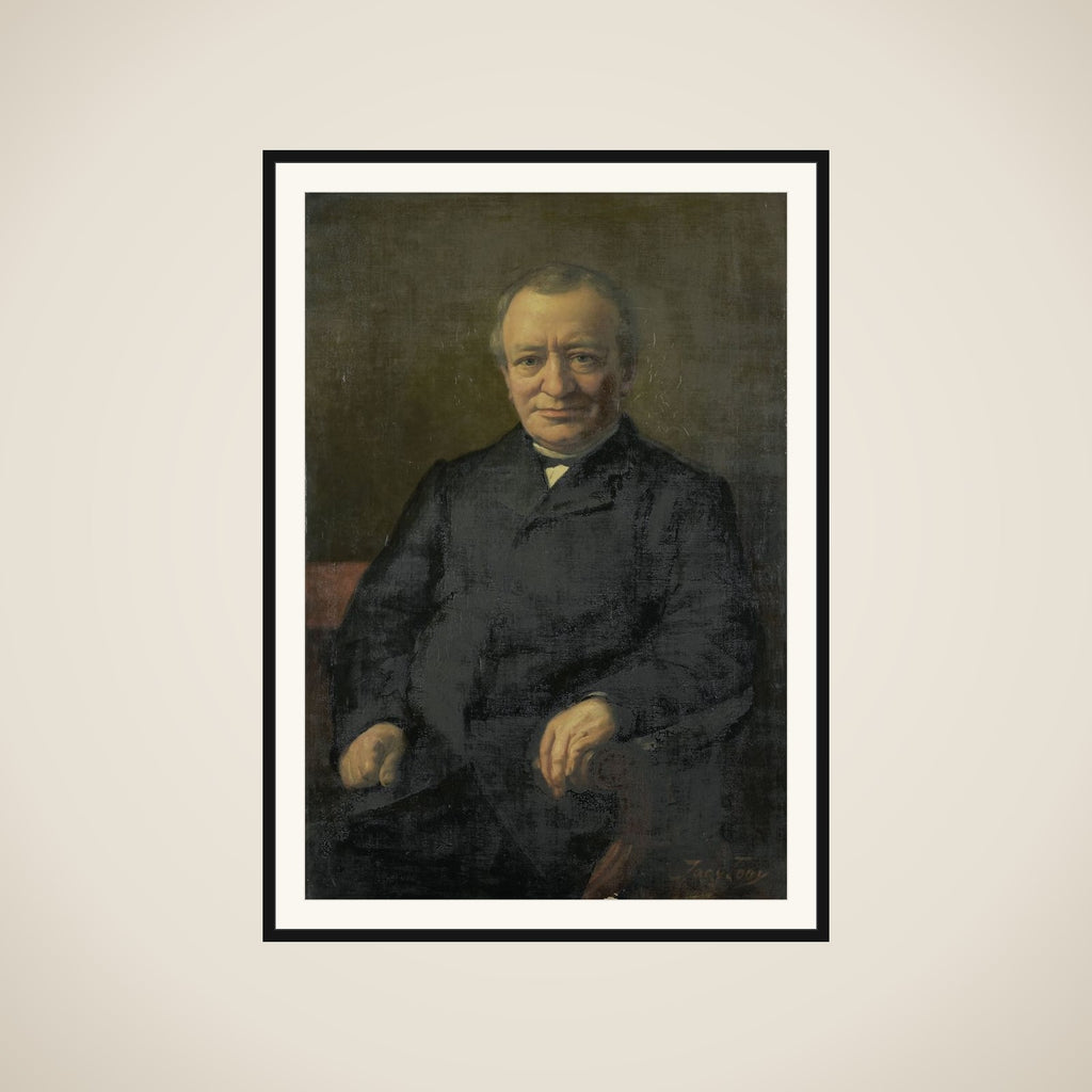 Anthonie Gerardus van der Hout (1820-92) framed