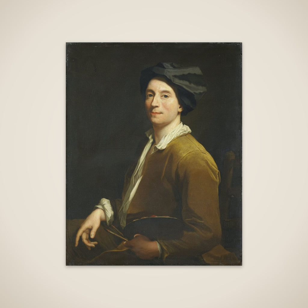 Portrait of a Painter, probably a Self Portrait unframed print