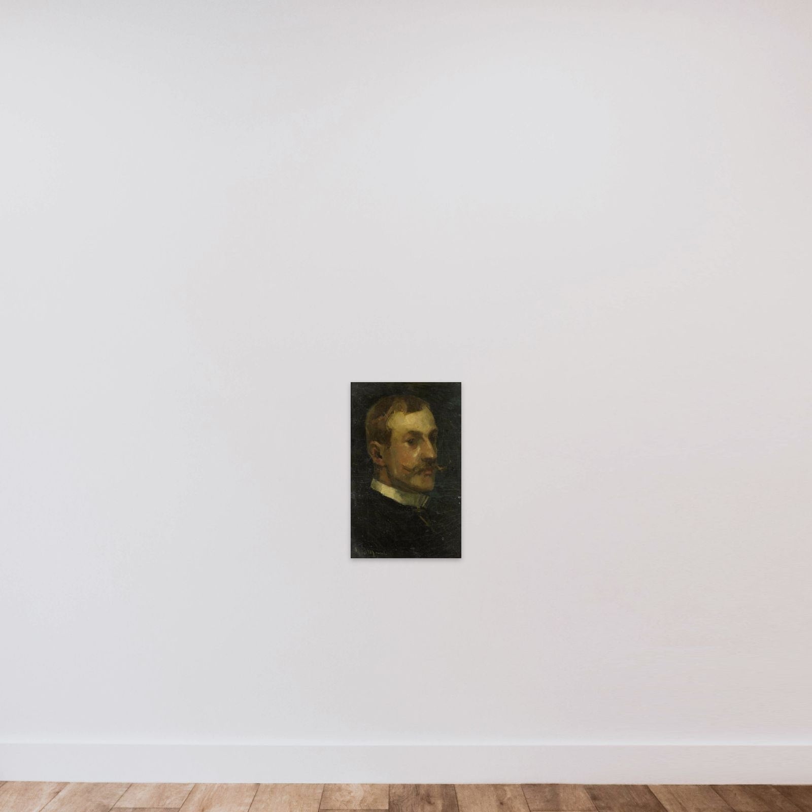 Adriaan Pit (1860-1944). Directeur van het Nederlands Museum voor Geschiedenis en Kunst te Amsterdam unframed — shown to scale