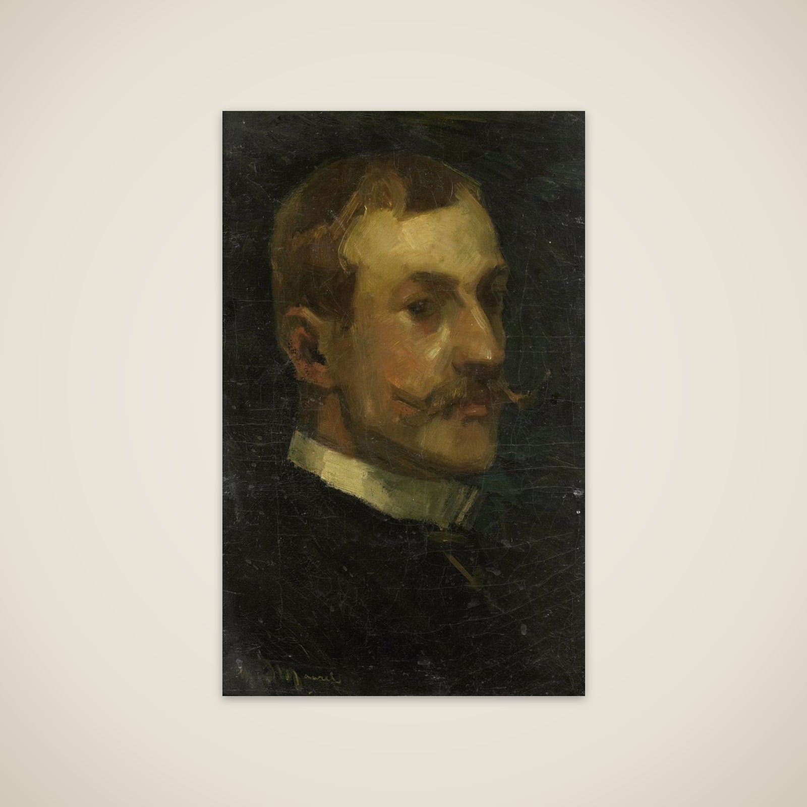 Adriaan Pit (1860-1944). Directeur van het Nederlands Museum voor Geschiedenis en Kunst te Amsterdam unframed print