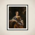 Portrait of Catharina Pottey, Sister of Willem and Sara Pottey framed