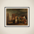 Vegetable Market framed