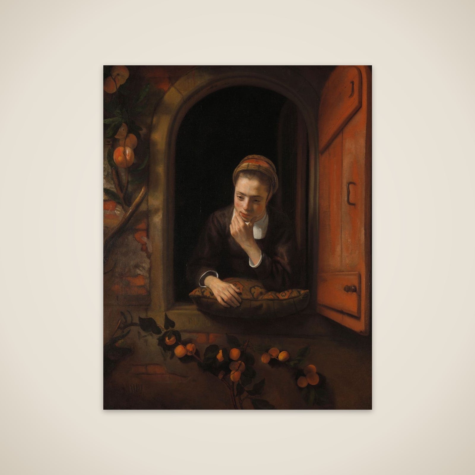 Girl at a Window, known as ‘The Daydreamer’ unframed print