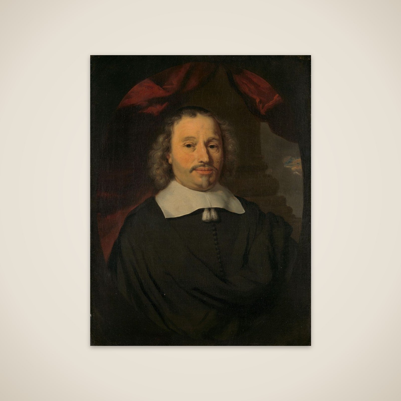 Portrait of Hendrick Wijnands  (1601/02-1676) unframed print