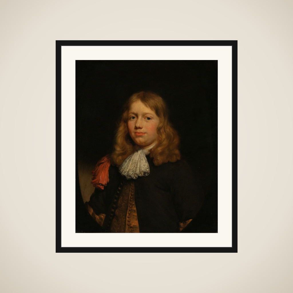 Portrait of a young Man framed