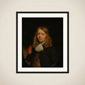 Portrait of a young Man framed