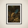 Three Camaldolese Monks in Ecstatic Prayer framed