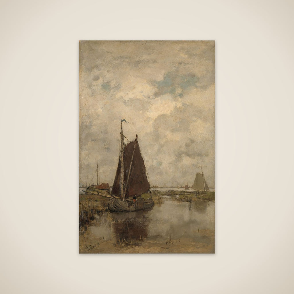 Ships in Dull Weather unframed print
