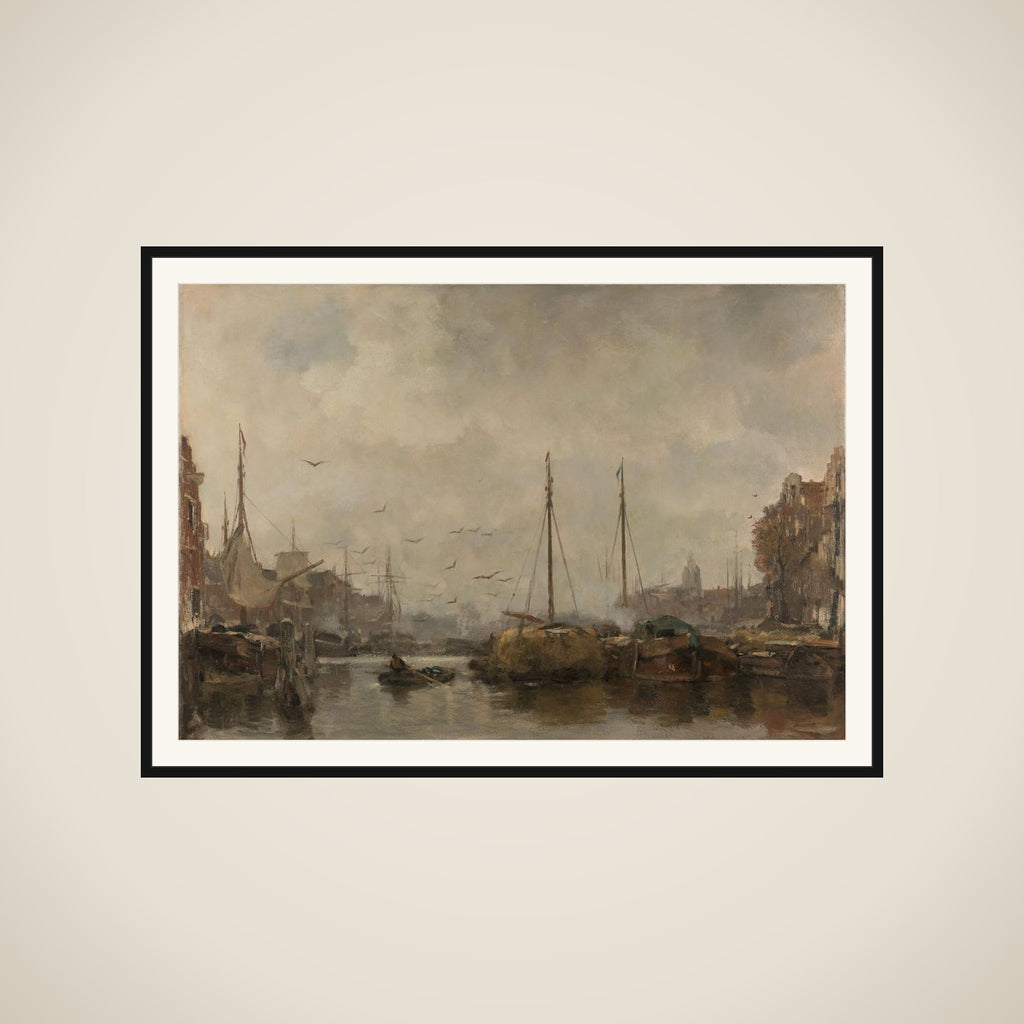 Cityscape framed