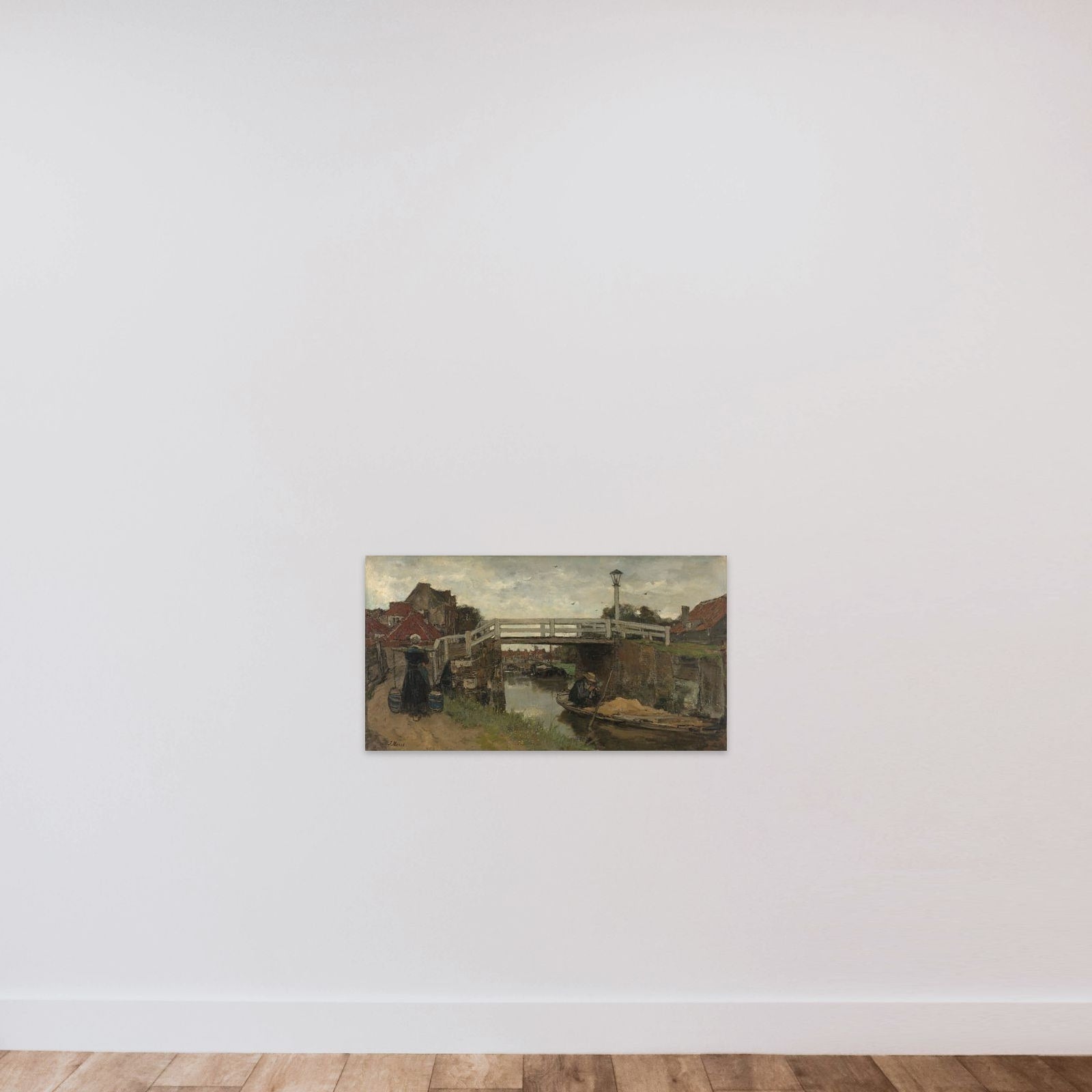 The Bridge unframed — shown to scale