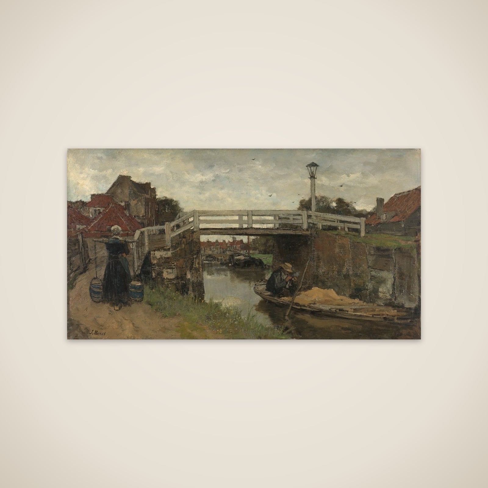 The Bridge unframed print
