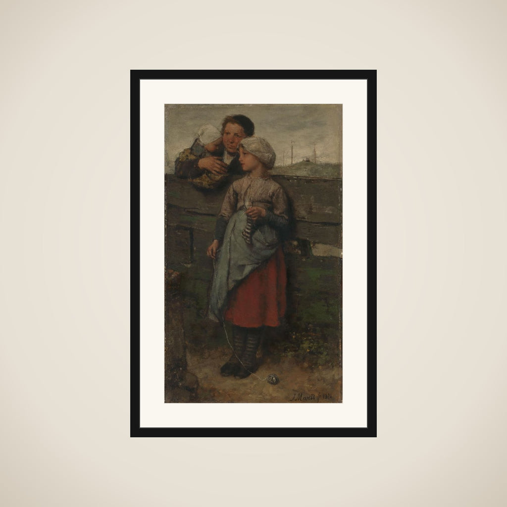 Villagers framed