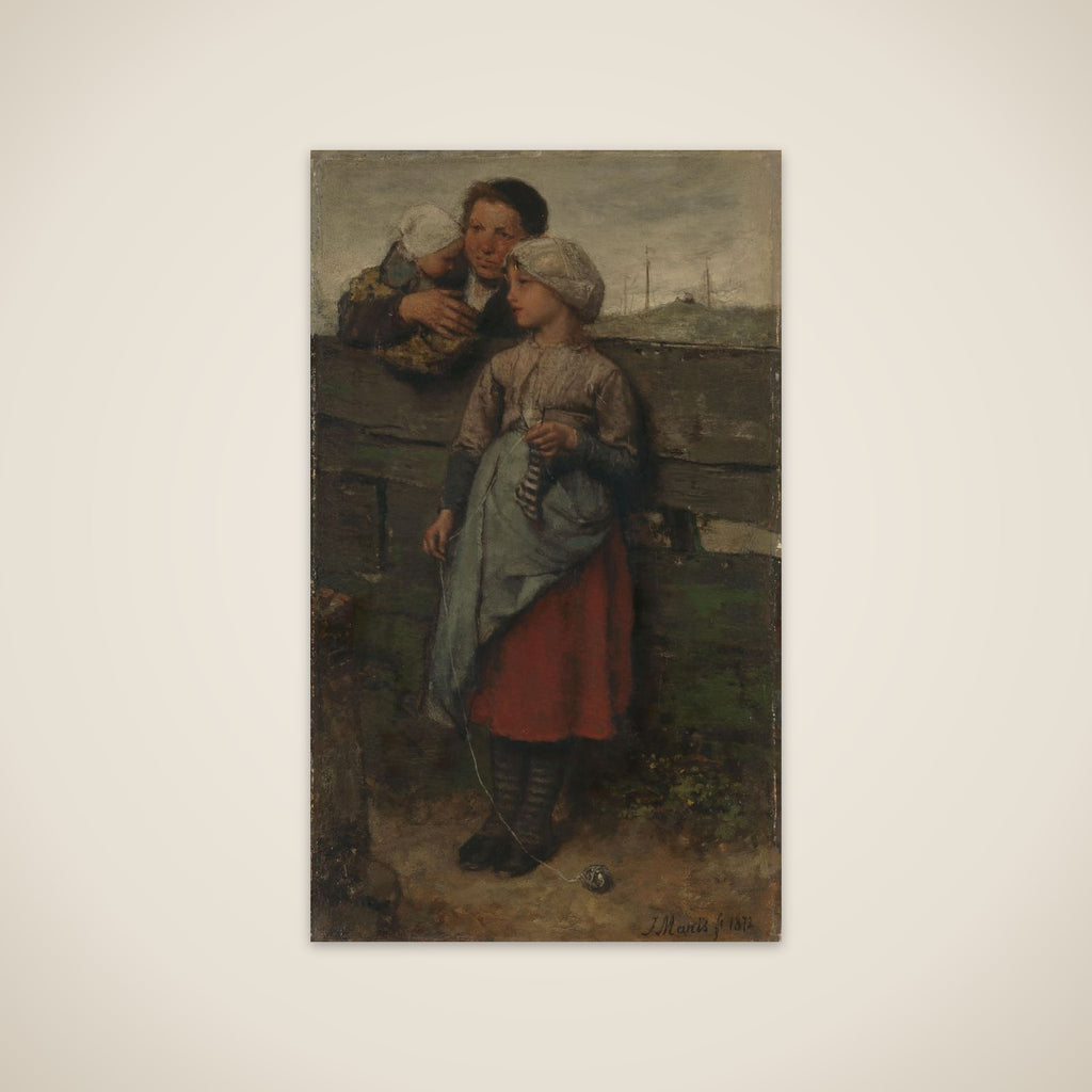 Villagers unframed print