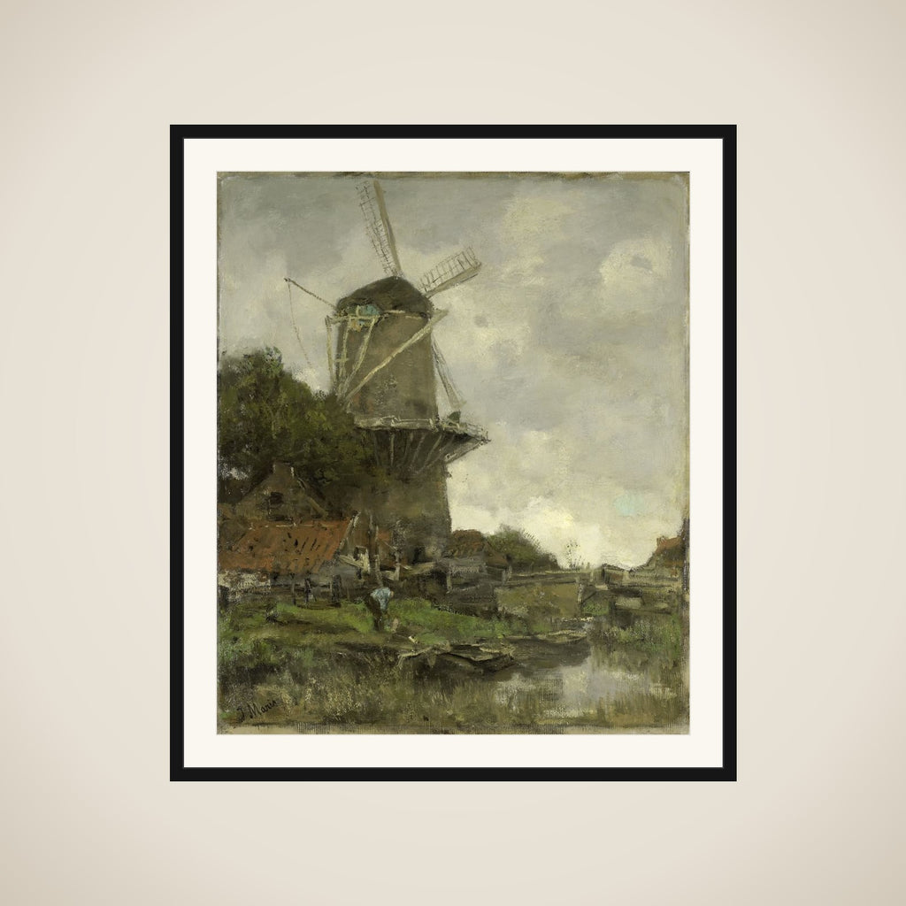 The Windmill framed