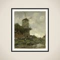 The Windmill framed