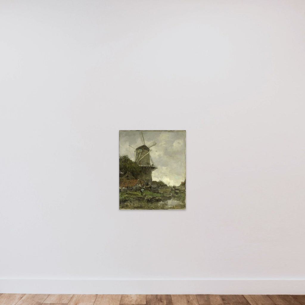 The Windmill unframed — shown to scale