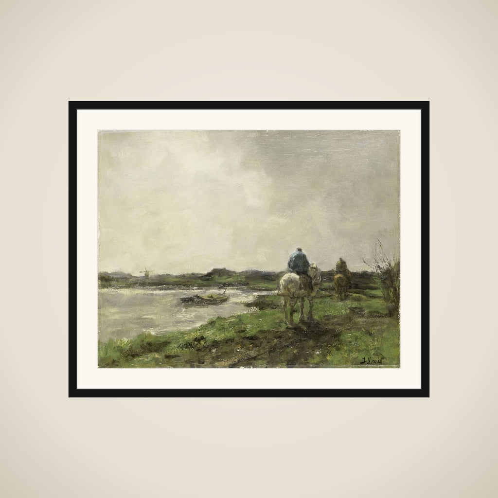 Towpath framed