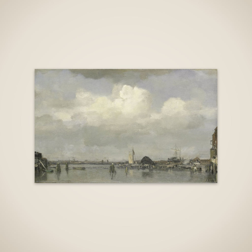 Havengezicht unframed print