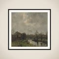 Landschap in de omgeving van the Haag framed