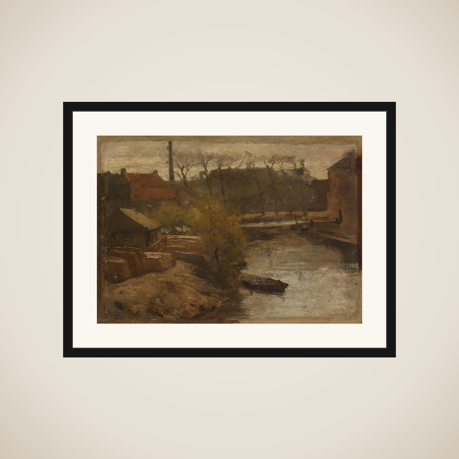The Noord-West-Buitensingel in The Hague framed