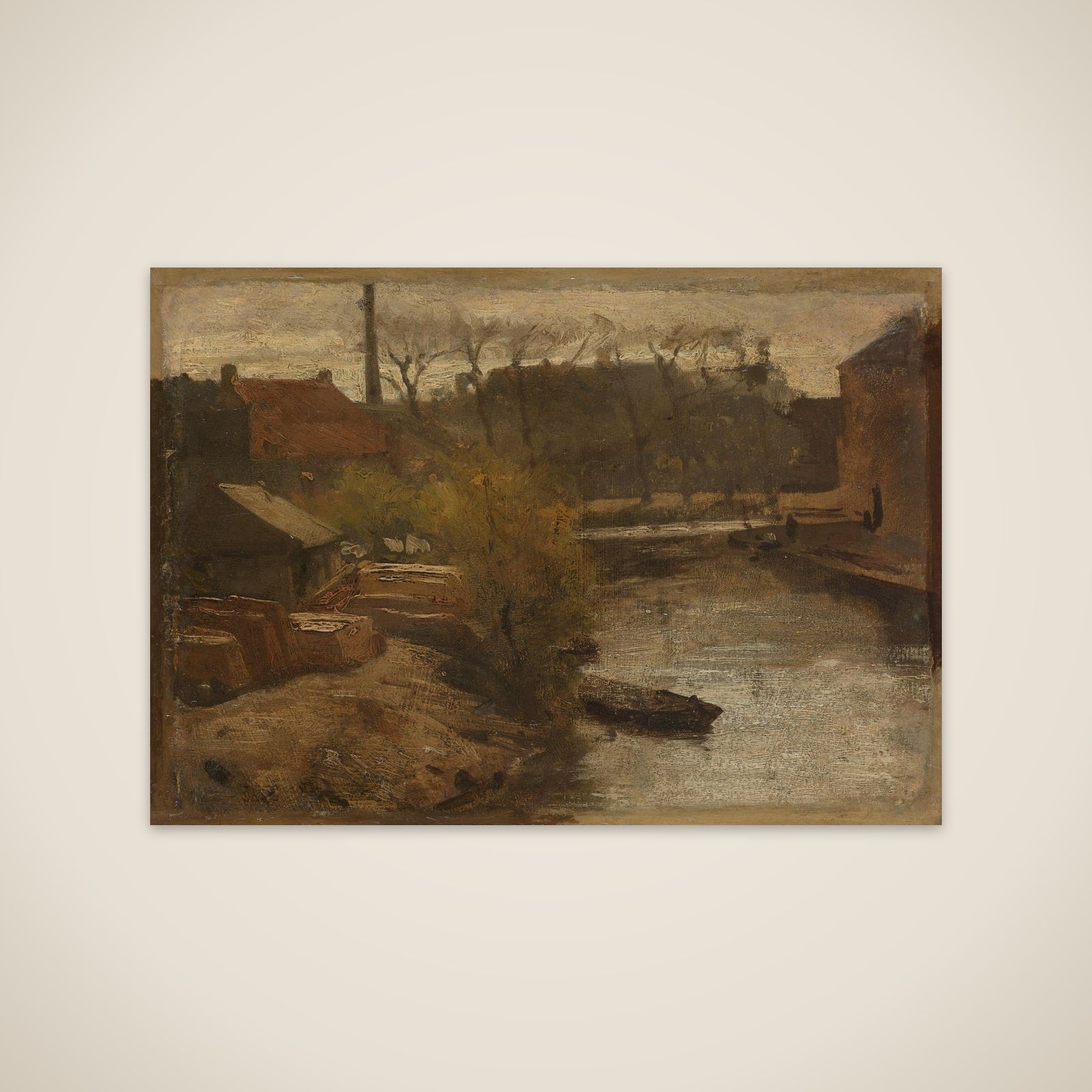 The Noord-West-Buitensingel in The Hague unframed print