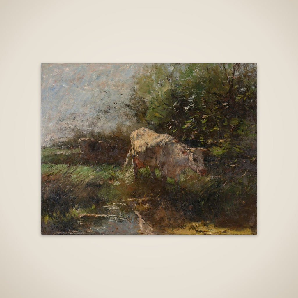 Meadow with Cows unframed print