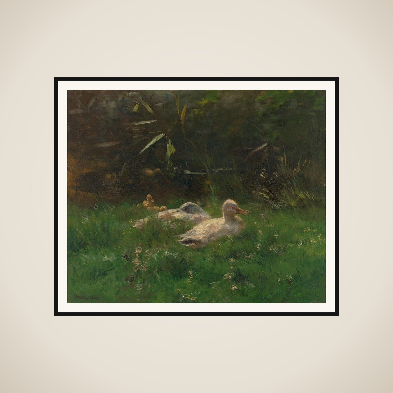 Eenden framed