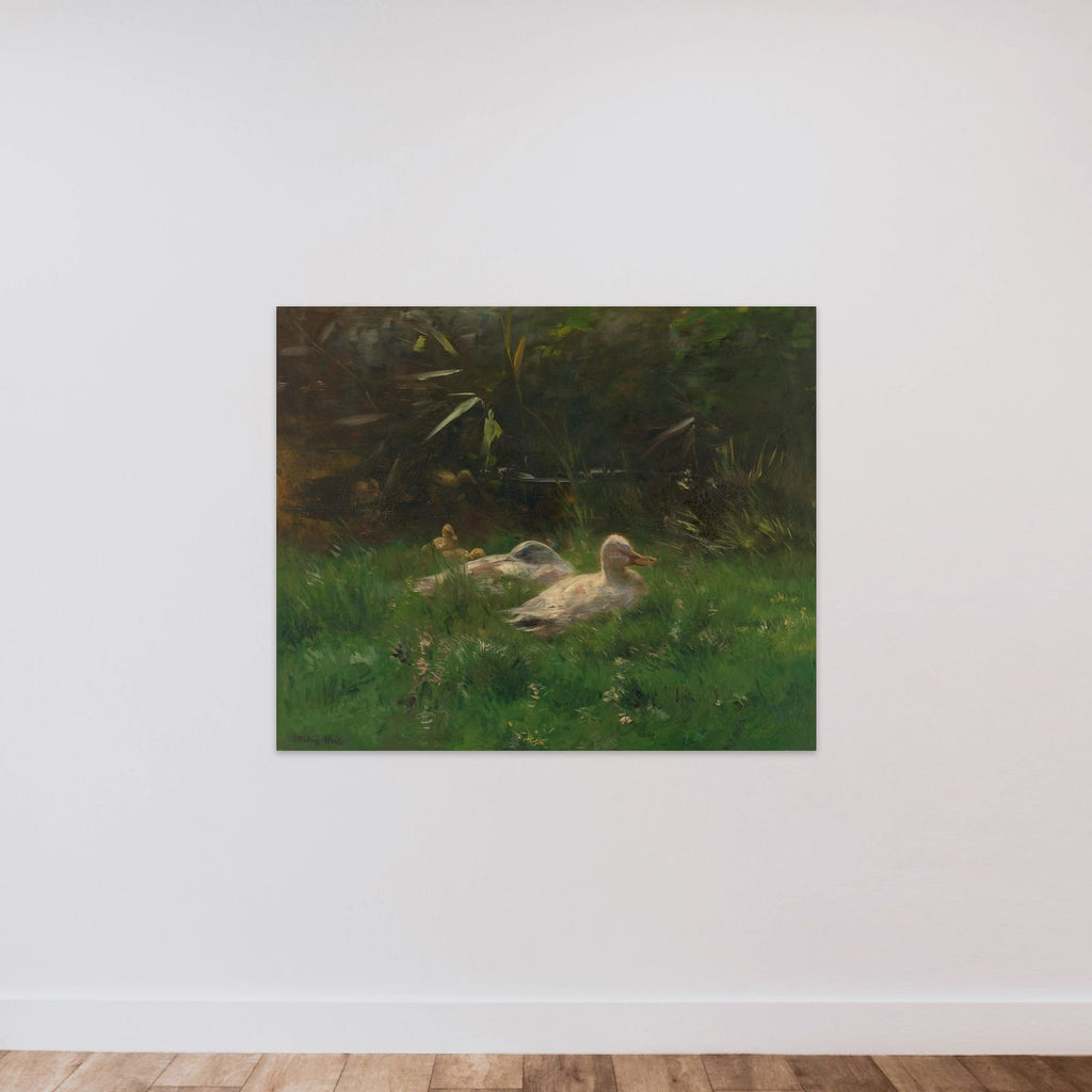Eenden unframed — shown to scale