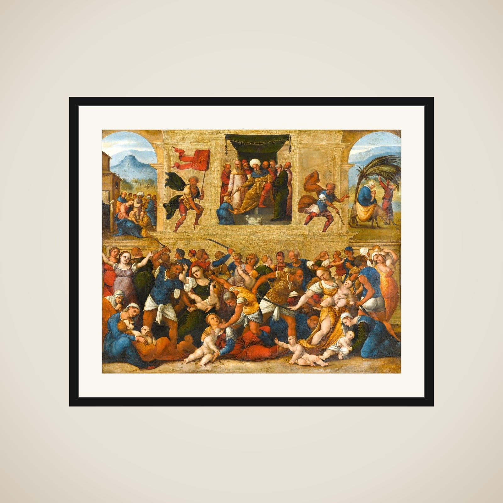 Massacre of the Innocents framed