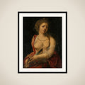 Suicide of Lucretia framed