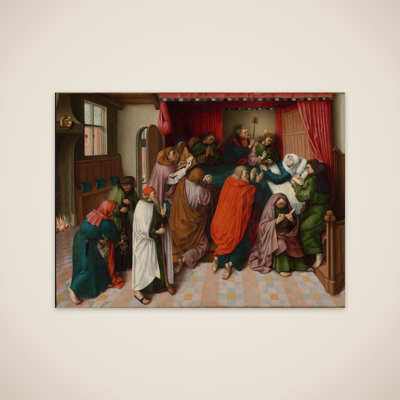 The Death of the Virgin unframed print