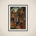 The Adoration of the Magi framed