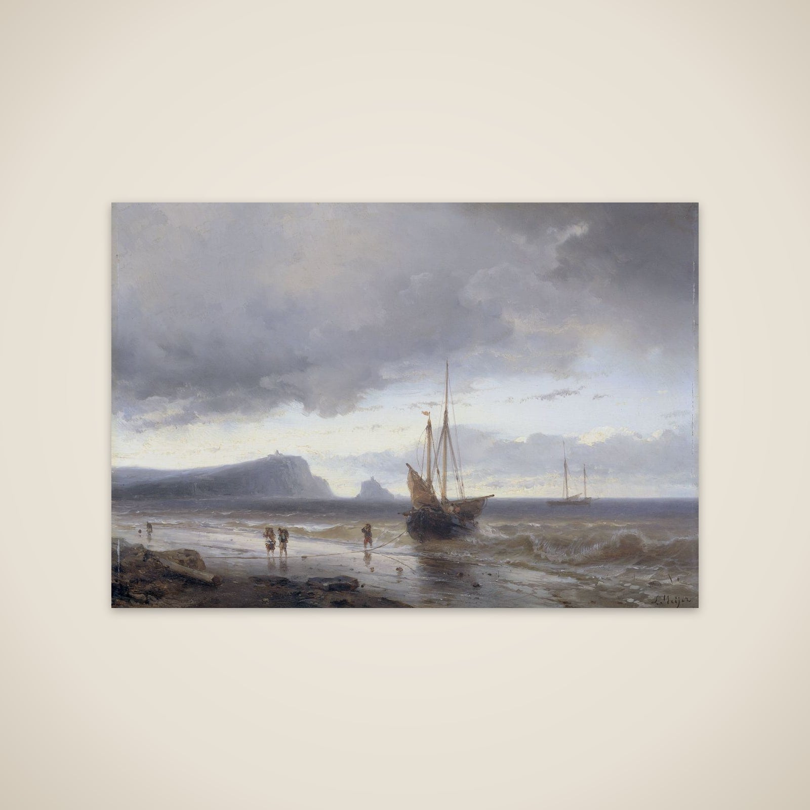 Along the Coast unframed print