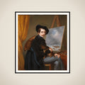 Self-Portrait framed