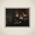 Portrait of a Family framed