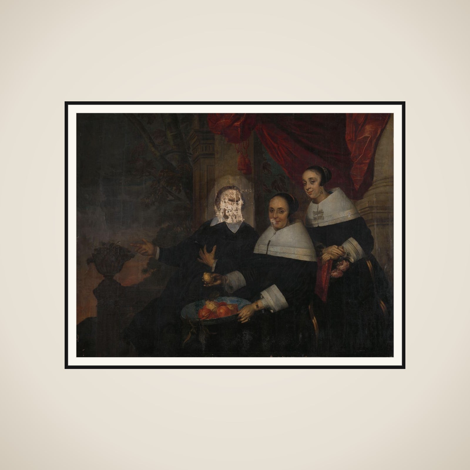 Portrait of a Family framed