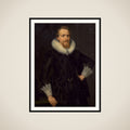 Portrait of Jacob Pergens (?-1681) framed
