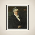 Maria Hermina Heemskerk (1827-1908). Echtgenote van Menno David Graaf van Limburg Stirum framed
