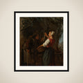 The Herring-Seller framed