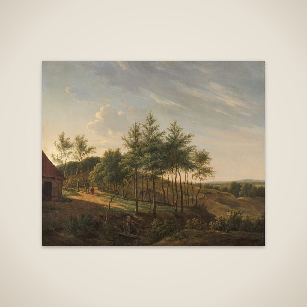 Hilly Landscape unframed print