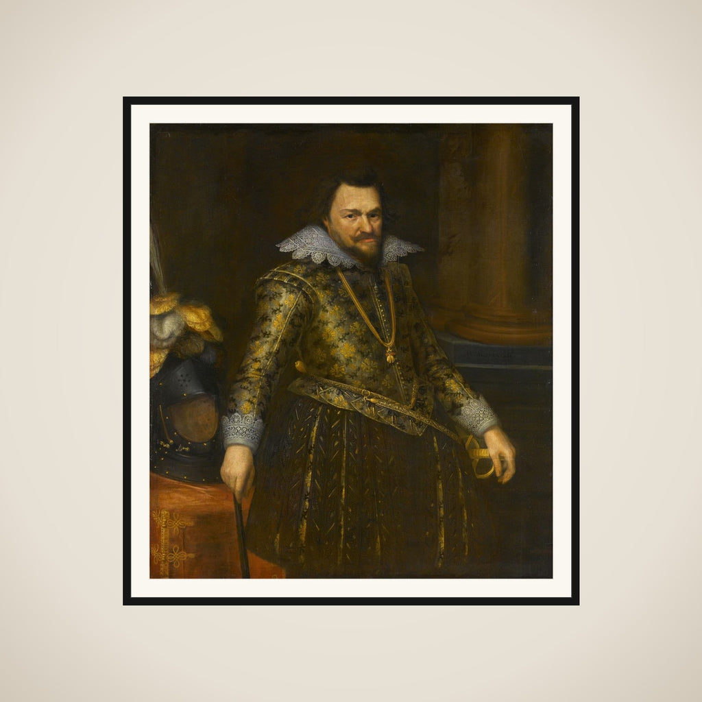 Portrait of Philips Willem (1554-1618), Prince of Orange framed