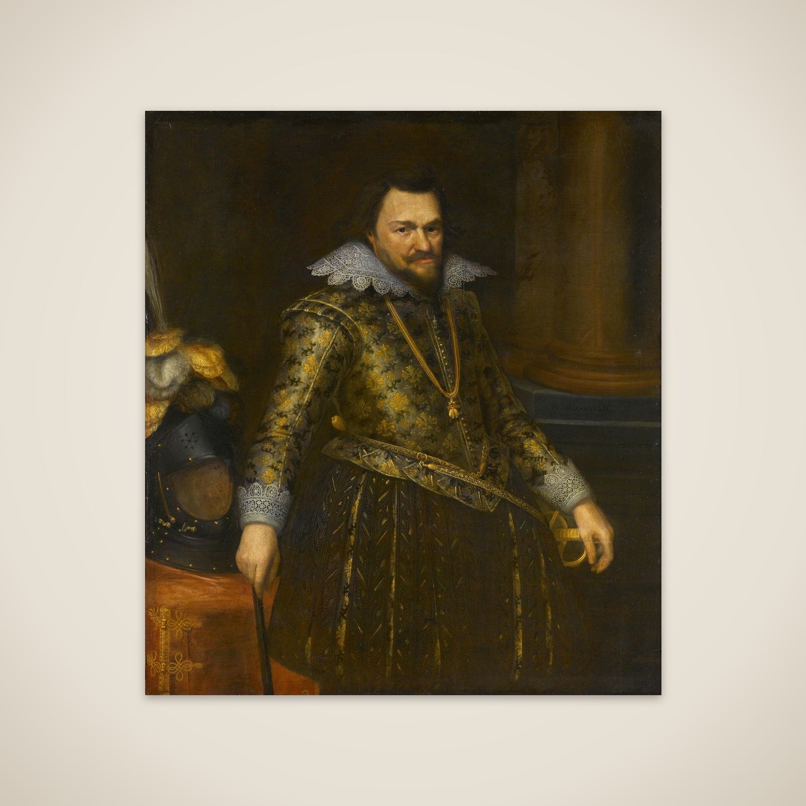 Portrait of Philips Willem (1554-1618), Prince of Orange unframed print