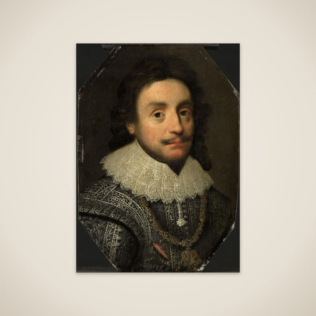 Portrait of Frederick V (1596-1632), Elector of the Palatinate unframed print