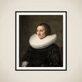 Portrait of Caecilia van Beresteyn (1589-1661) framed