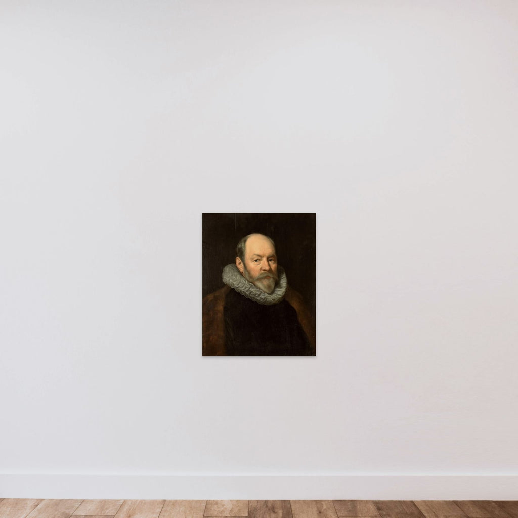 Portrait of Paulus Cornelisz van Beresteyn (1548-1625) unframed — shown to scale