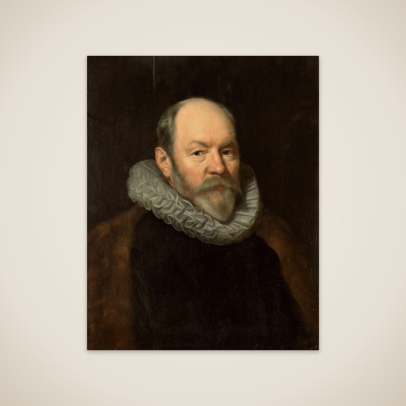 Portrait of Paulus Cornelisz van Beresteyn (1548-1625) unframed print