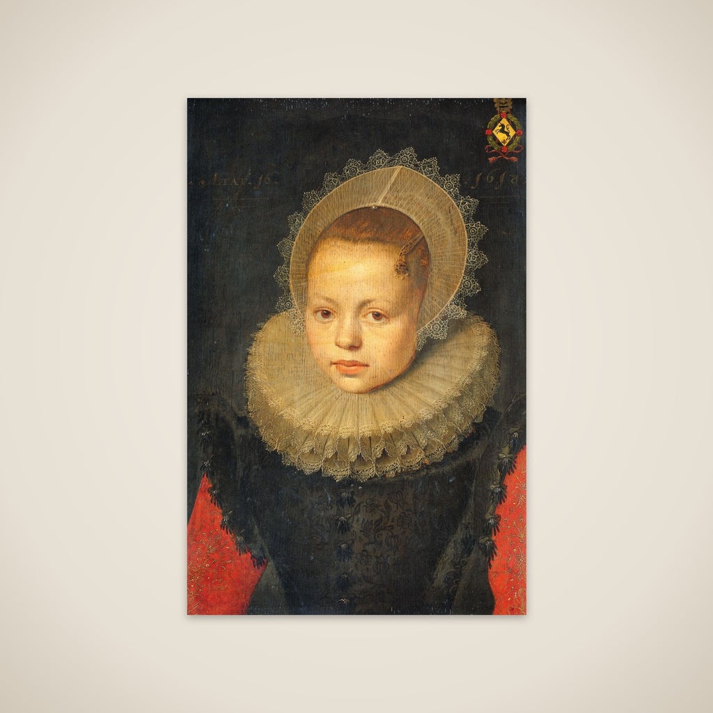 Portrait of Corvina Hezenbroek van Hofdijck (1602-67) unframed print