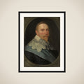 Portrait of Gustav II Adolf (1594-1632), King of Sweden framed