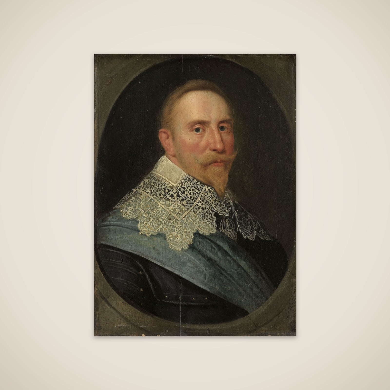 Portrait of Gustav II Adolf (1594-1632), King of Sweden unframed print