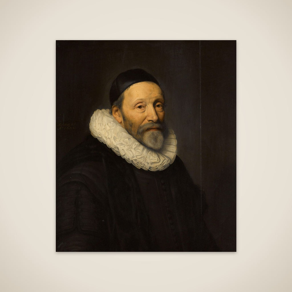Portrait of Johannes Wtenbogaert (1557-1644) unframed print